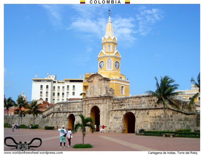 Torre del Reloj, Cartagena - Colombie